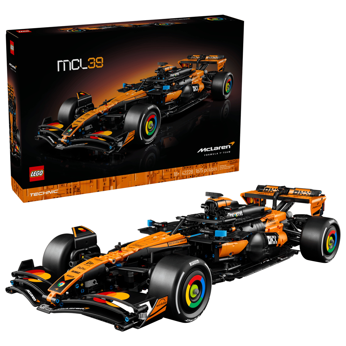 LEGO 42228 McLaren MCL39 F1® 賽車