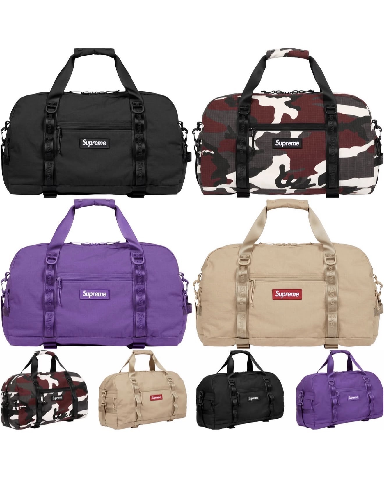 Supreme SS26  Duffle Bag 四色（36L）