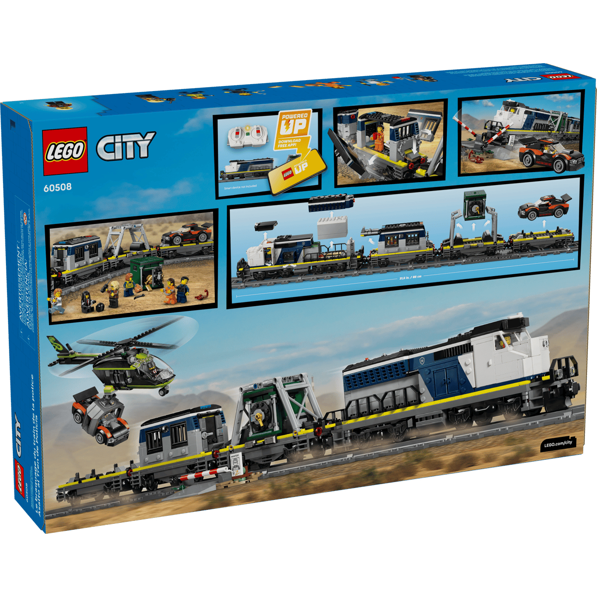 LEGO 60508 警察列車搶案
