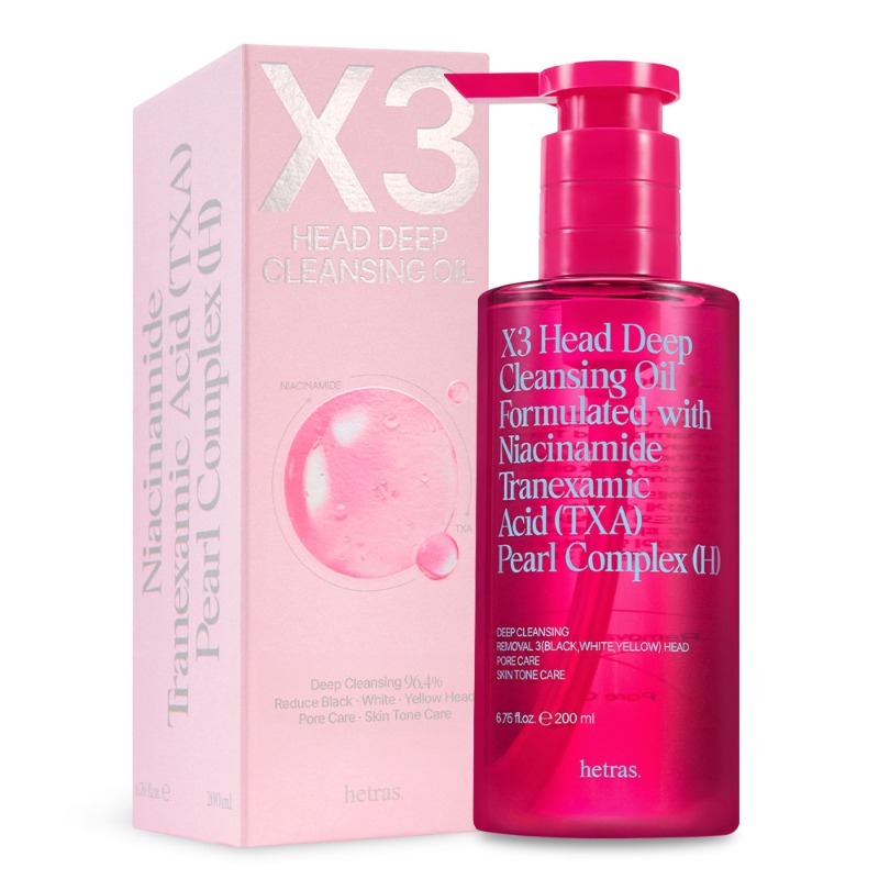 RC23 Hetras  X3 Head Deep Cleansing Oil 頭皮專用深層清潔油200ML