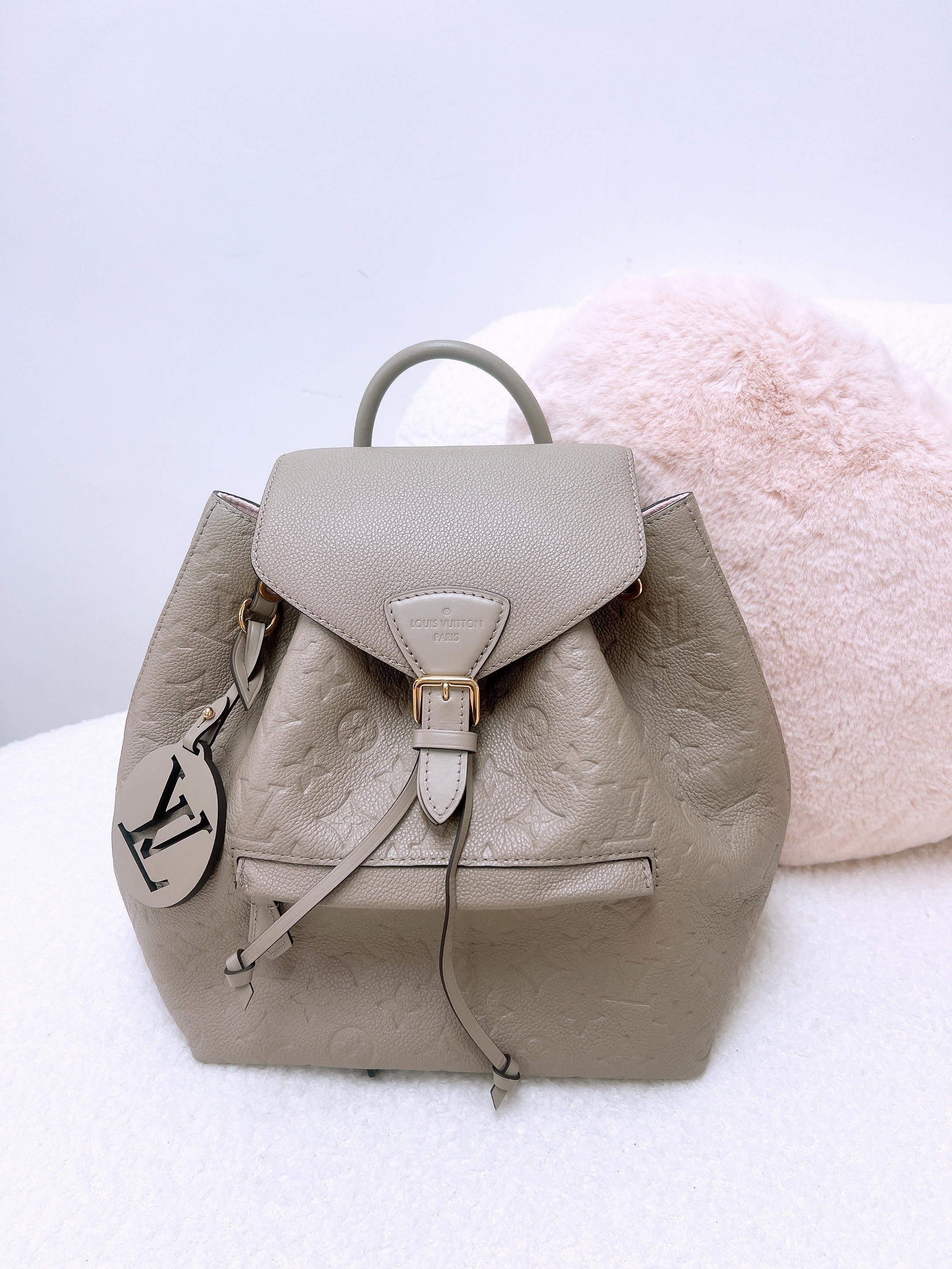 Lv montsouris backpack pm grey