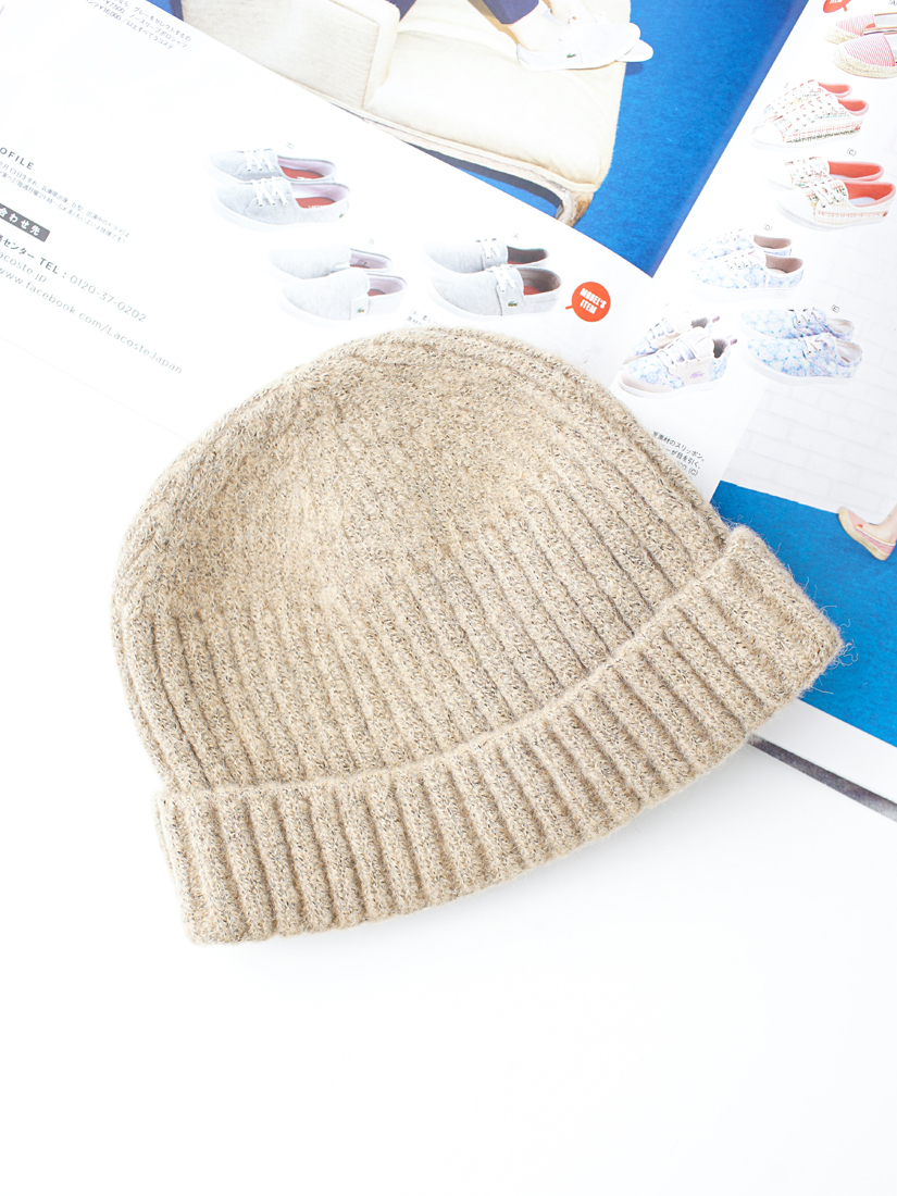美式休閒感針織毛線帽(3色)