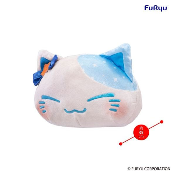 「ACG.GO」「預購」[Big Plush]《Nemuneko Cat》粉彩熊貓 -藍色-