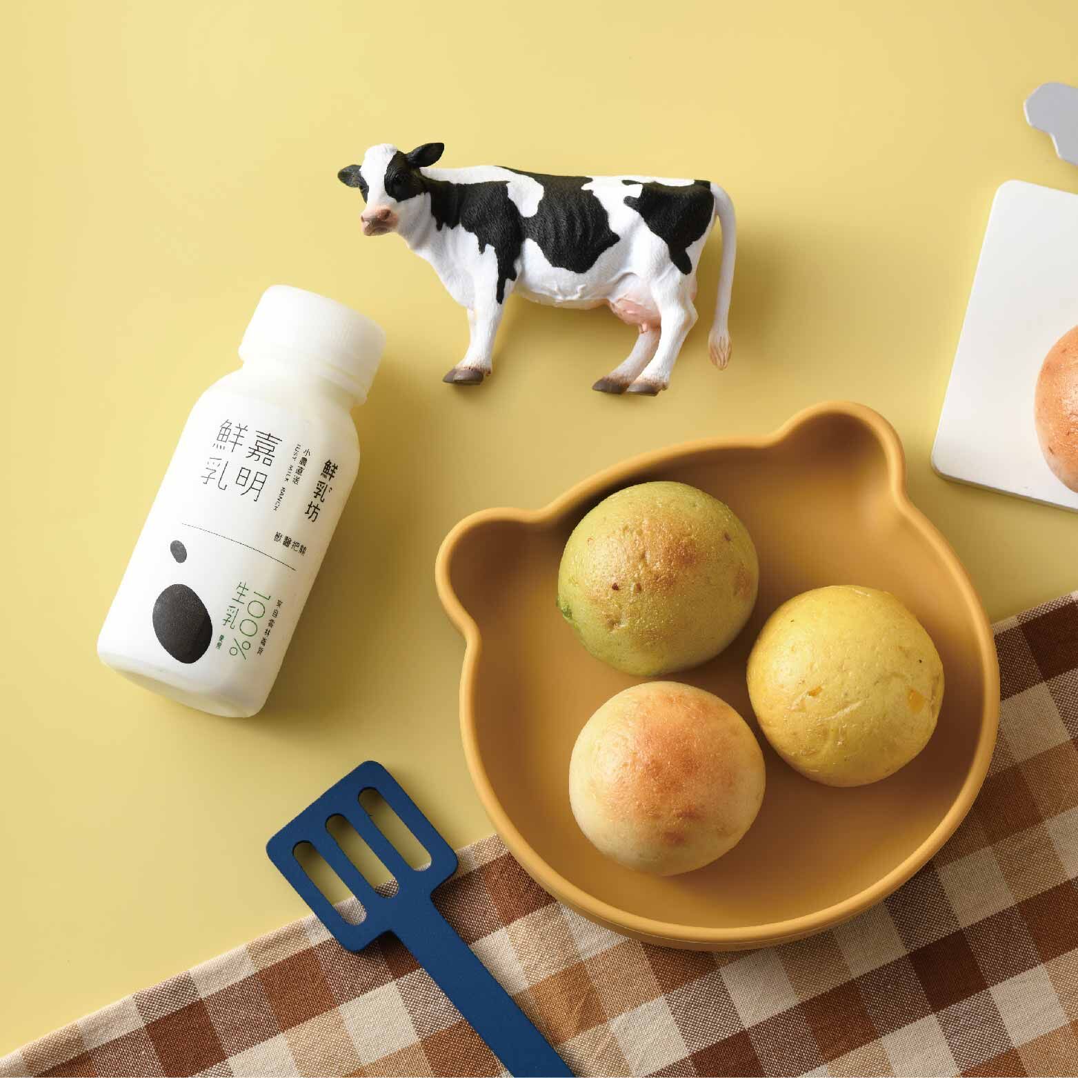 愛子元氣早餐組・無加糖貝果+雲寶包+藍莓・輕鬆搞定營養早餐