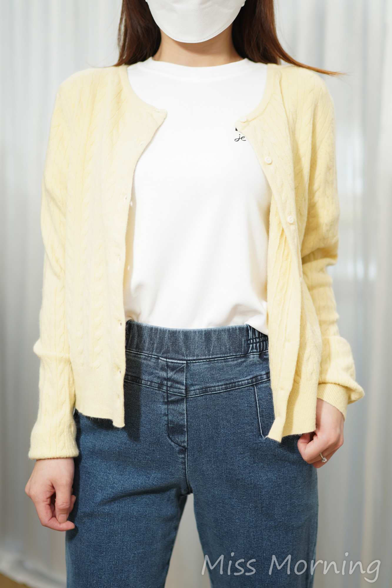 織紋款扣鈕一衫多穿(15068)