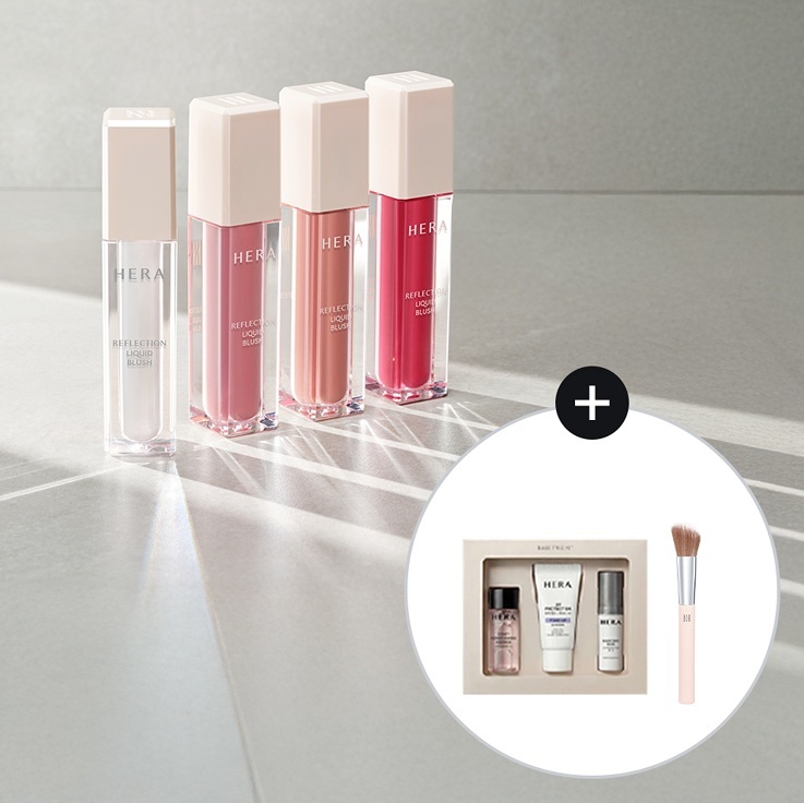 《203/227現貨》HERA Reflection Liquid Blush with brush set連掃+special kit