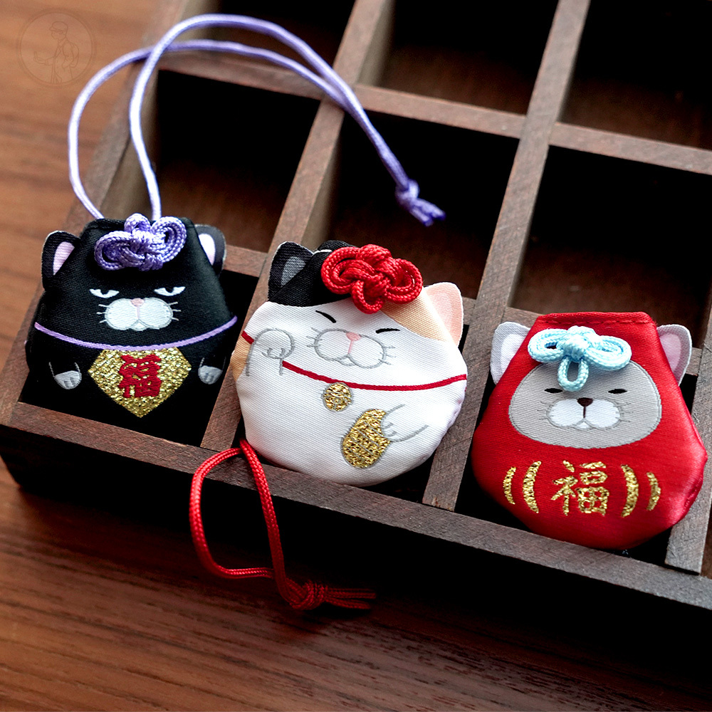 AMUFUN 鬍鬚饅頭貓 開運御守 盲抽扭蛋