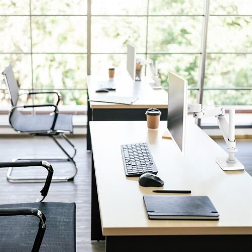 Ergotron LX Pro Desk Monitor Arm - Tall Pole｜Ergotron