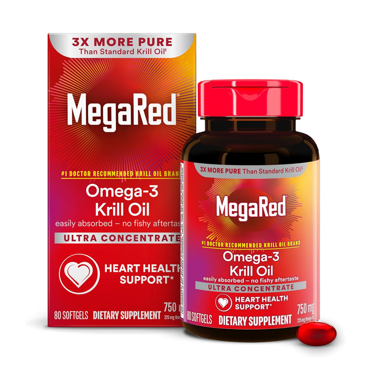 美國益節Schiff 高濃度南極磷蝦油750毫克，80粒膠囊