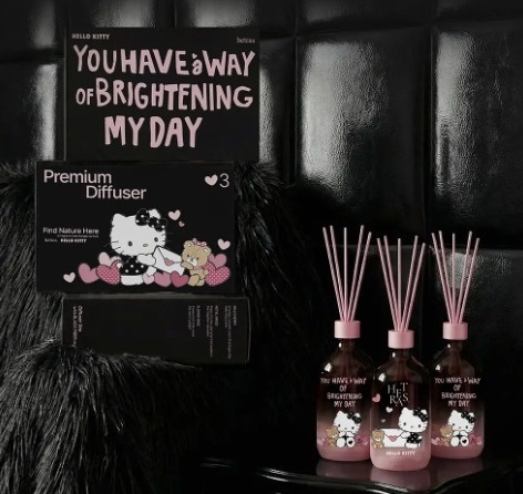 韓國Hetras x Hello Kitty Premium Diffuser 3盒(1支/500ML)