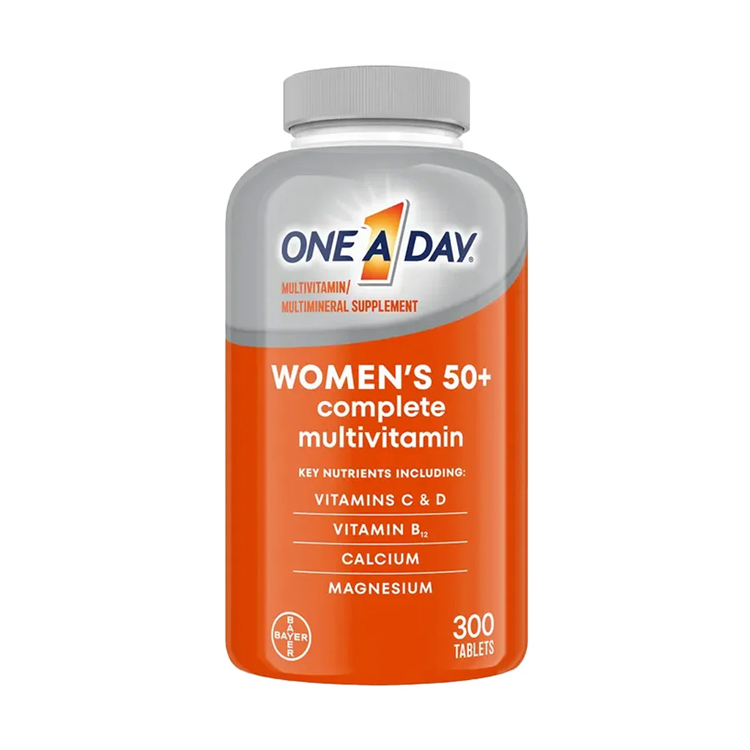 美國拜耳Bayer One-A-Day 綜合維他命(適合50嵗以上女仕) ,300粒裝 [有效日期:07/2027]