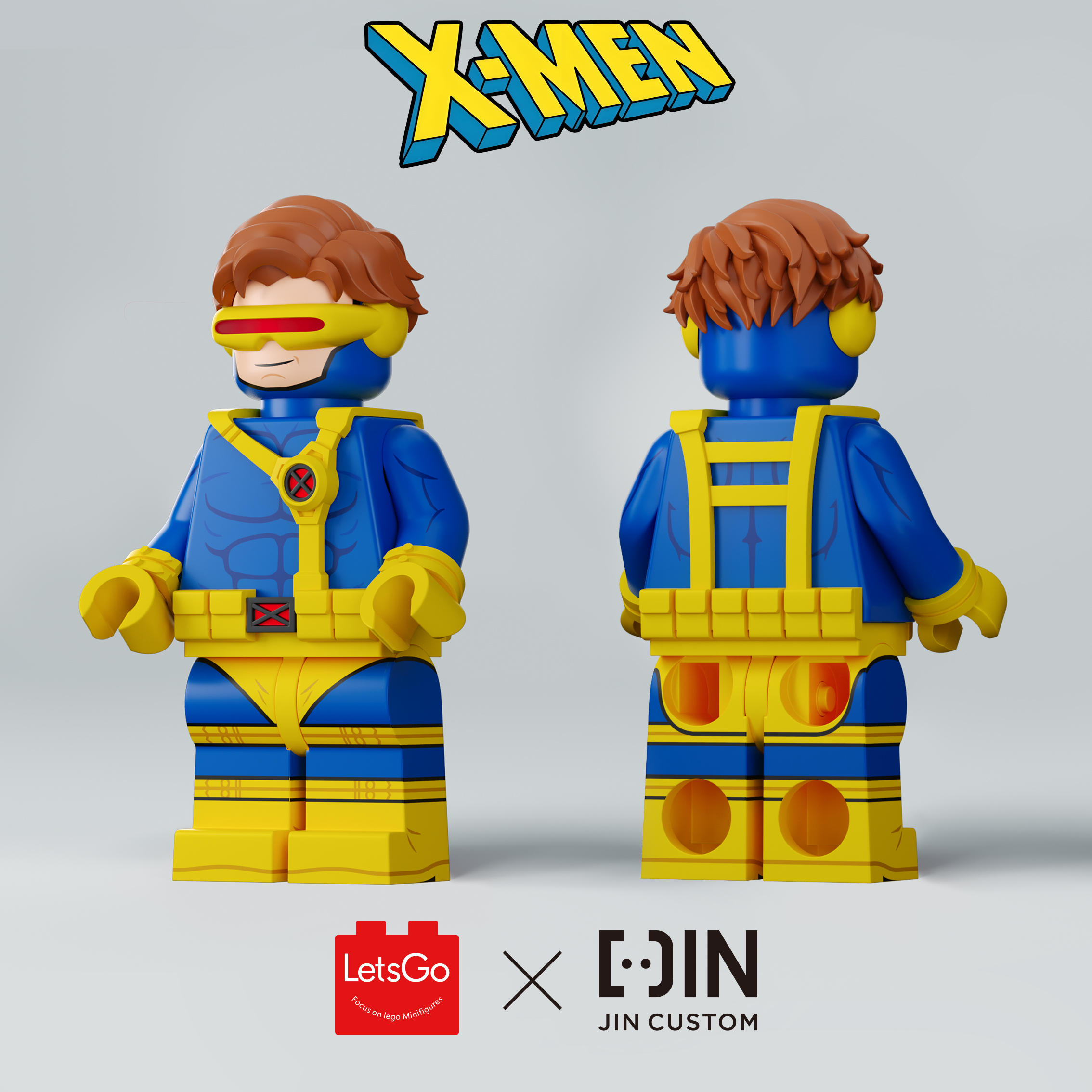 [Jin x Lets Go][Preorder] Comic Ver of X-Men, Cyclops [PADprinted]