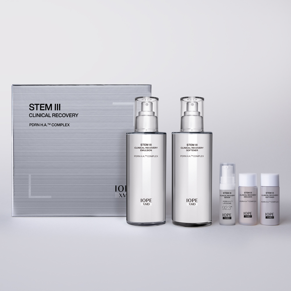 IOPE XMD STEM III Clinical Recovery EMULSION & SOFTENER Gift Set