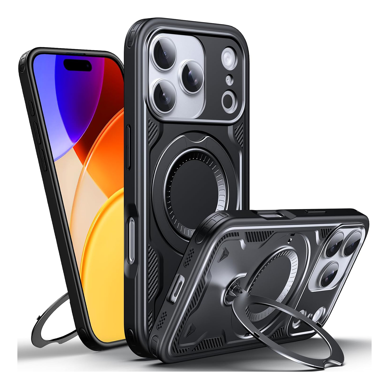 【部分現貨】XPRO - Mag Stand Graud - iPhone 17 Pro Case 防撞磁吸旋轉支架手機保護殼