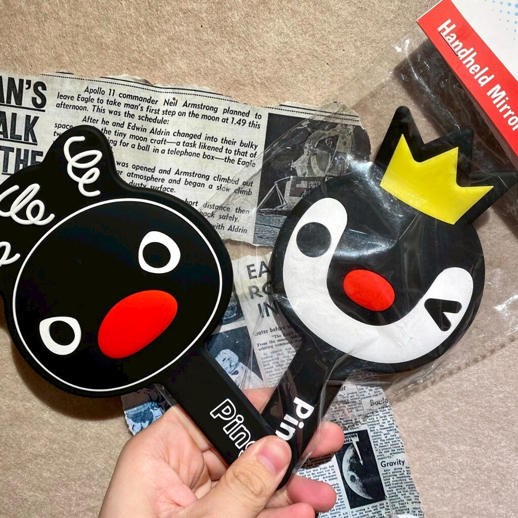 PINGU 企鵝家族 手持化妝鏡 隨身鏡