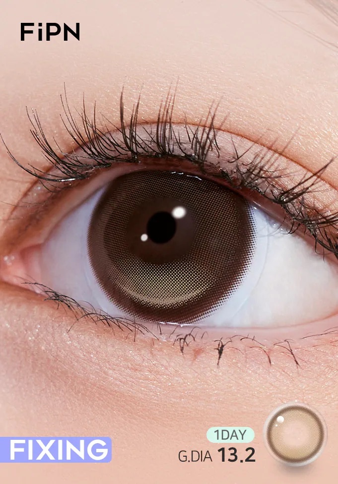 [日拋] FiPN x DAVICH Lens 1 Day FORAEA Fixing Camel 彩妝隱形眼鏡｜每盒10片