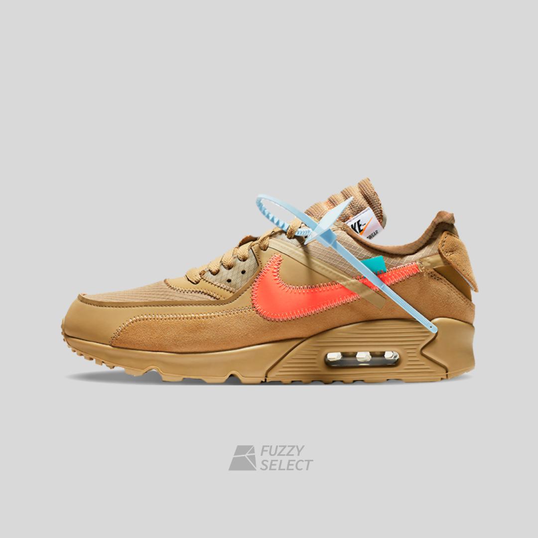 【逢甲FUZZY】Off-White x Nike Air Max 90 "Desert Ore" 卡其 沙漠色 AA7293-200