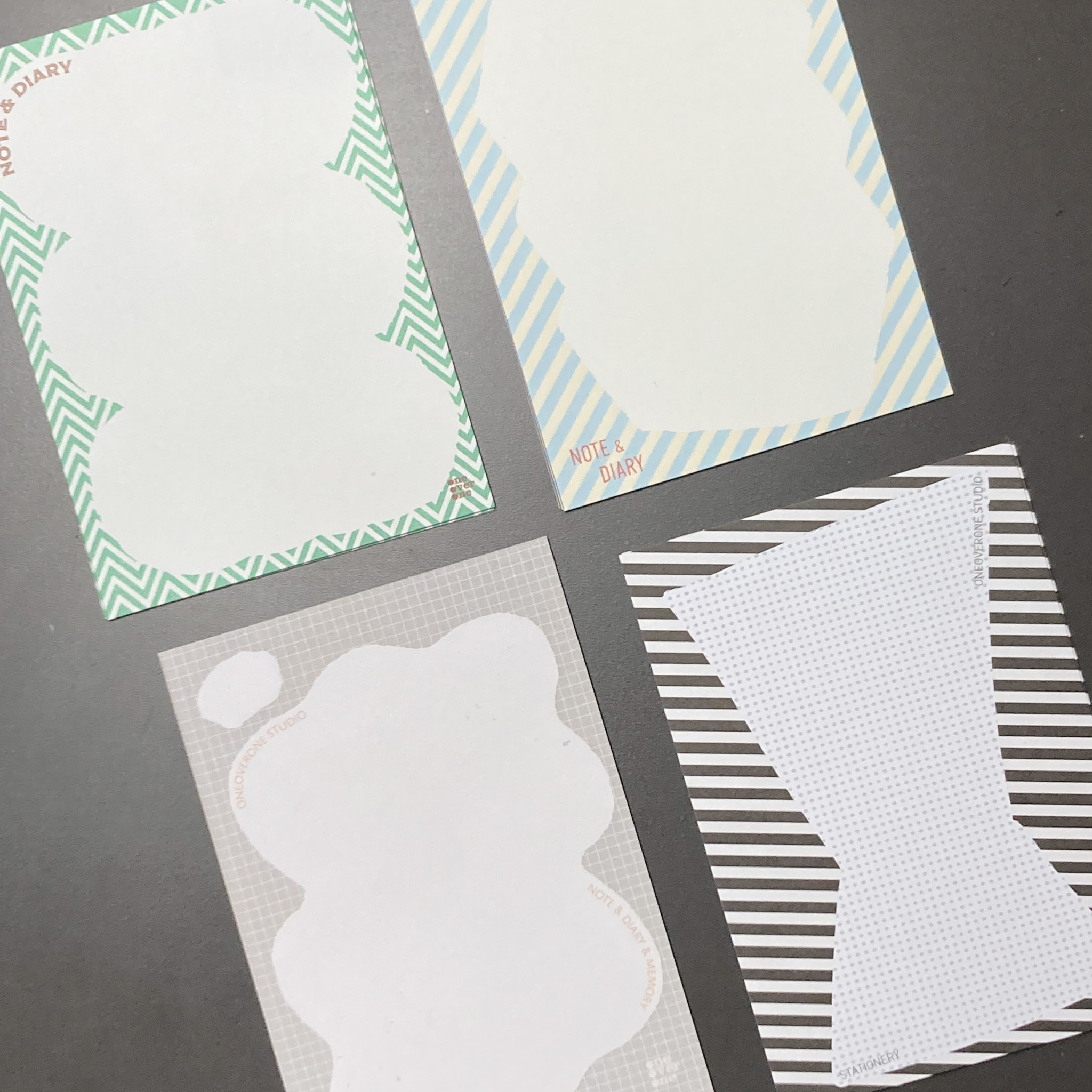 手帳擴充單張 形狀風格版本 02 版本｜一分之一工作室 臺灣