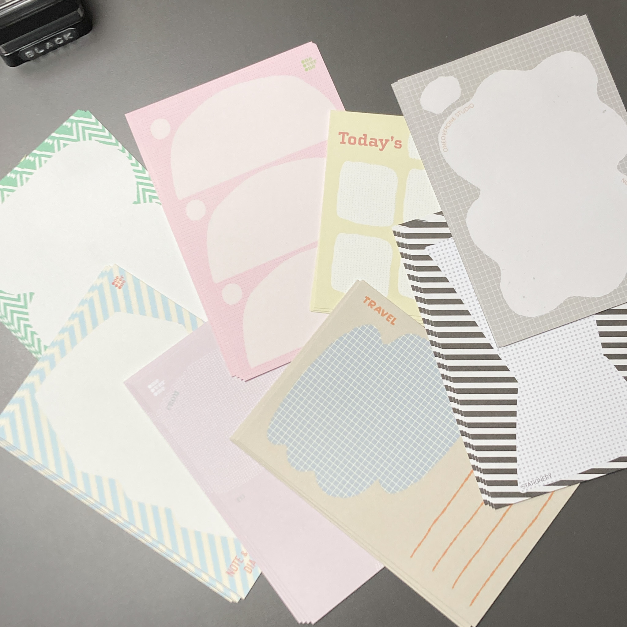 手帳擴充單張 形狀風格版本 02 版本｜一分之一工作室 臺灣