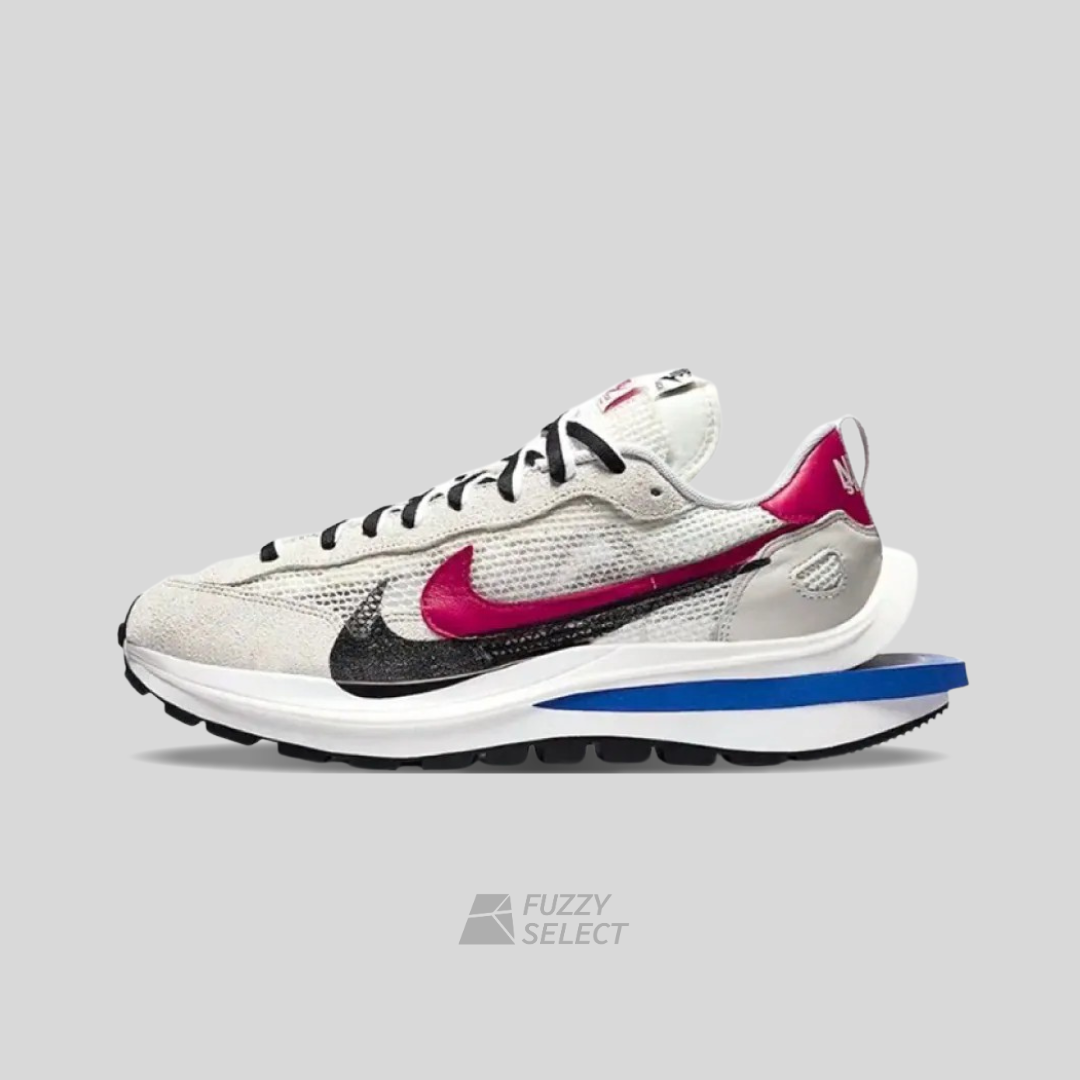【逢甲FUZZY】Sacai x Nike VaporWaffle "Sail" 白紅藍 CV1363-100