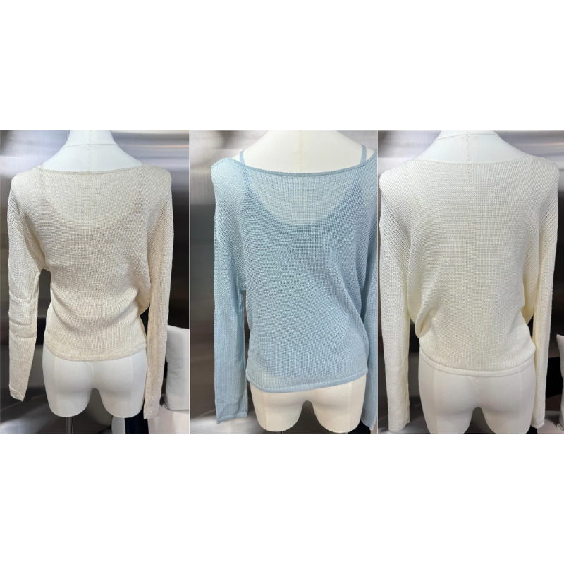 HKCG0302-010 SET長袖套裝 (A10杏/B10藍/C10米)