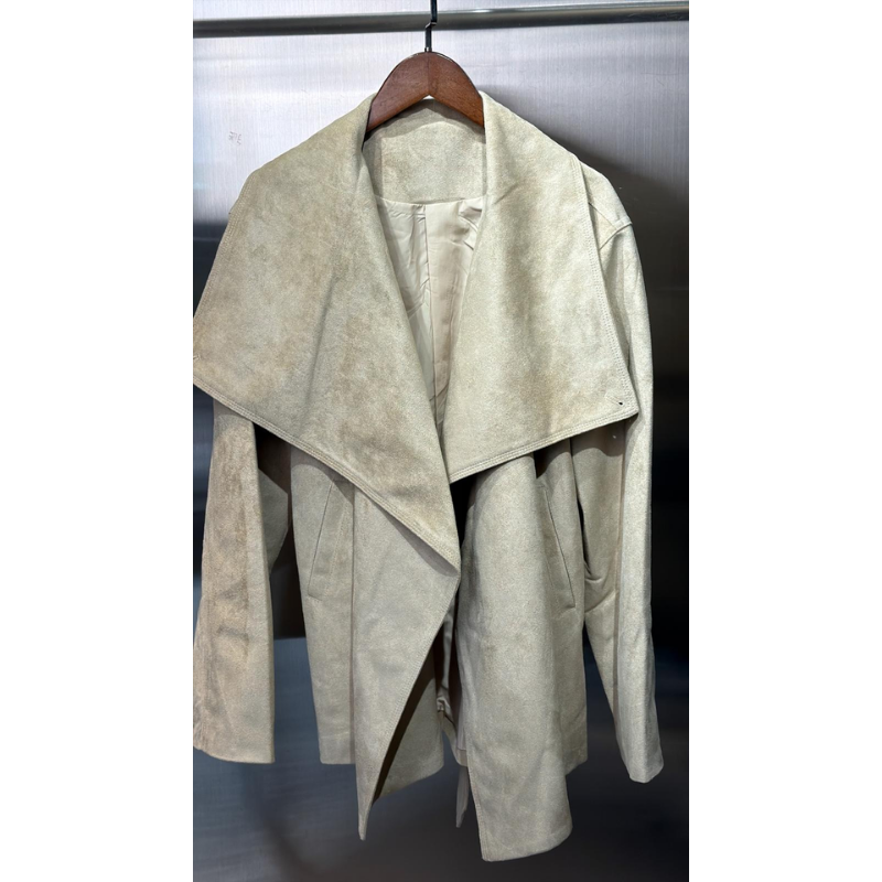 HKCG0302-038 JAC束腰無釦大褸 (A38)