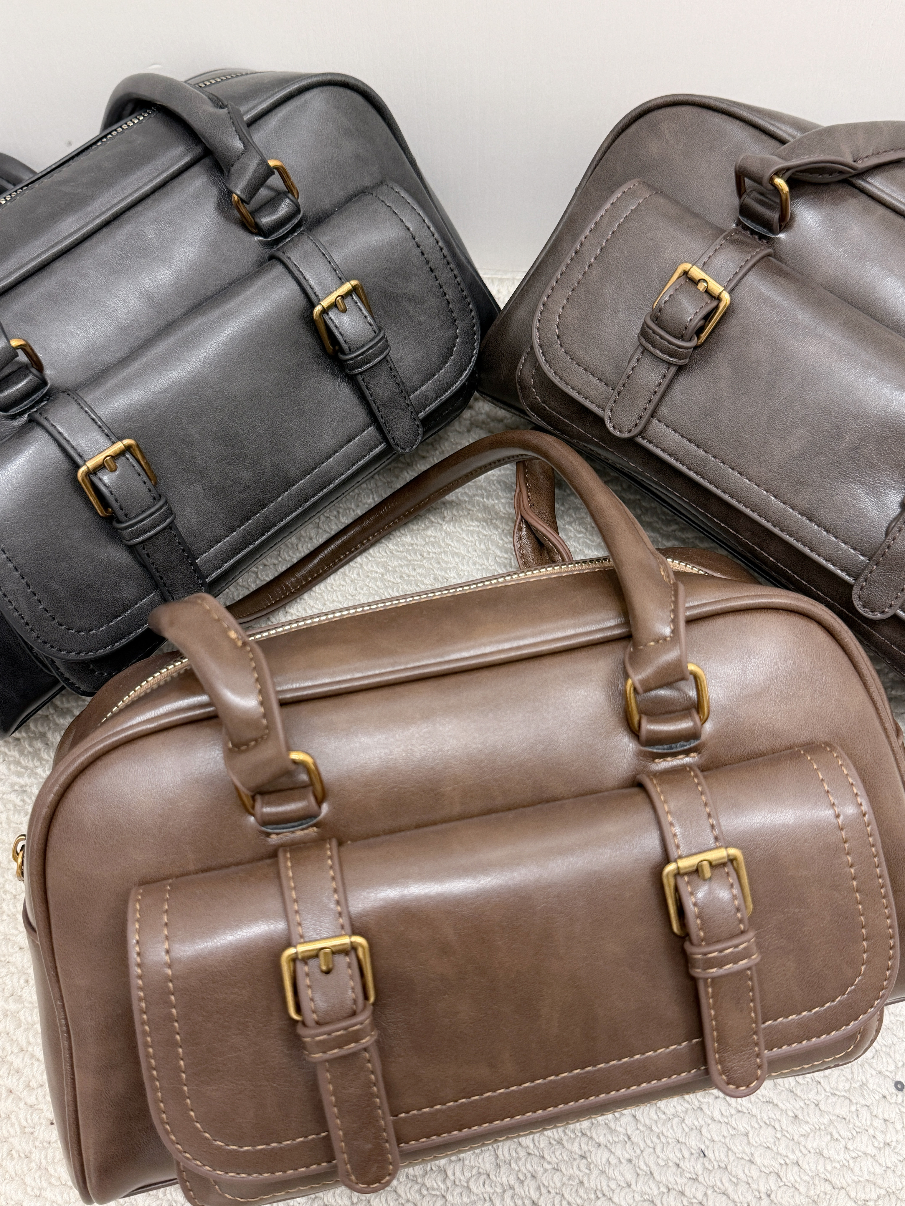 A0310｜超可愛日系復古保齡球袋🧸ᵕ‌✦