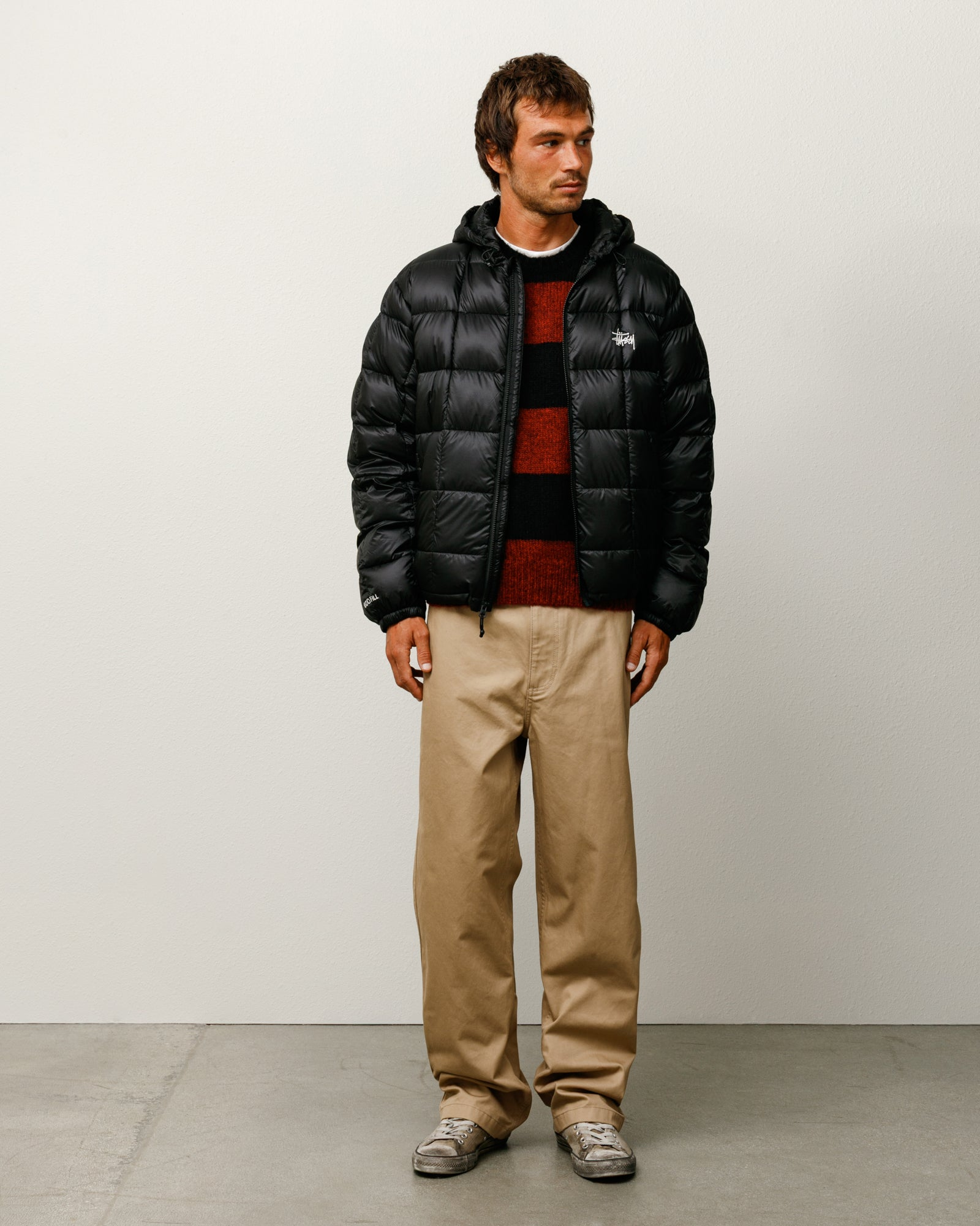 2026SS STUSSY MIDWEIGHT HOODED PUFFER 輕羽絨連帽外套現貨