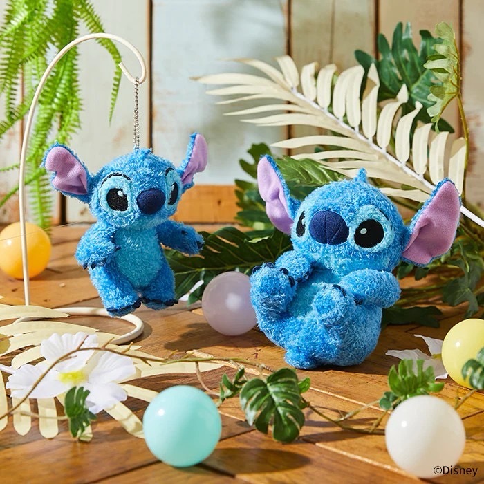 DISNEY 史迪奇 經典 坐姿 絨毛玩偶 吊飾 迪士尼 角色 療癒 日本代購