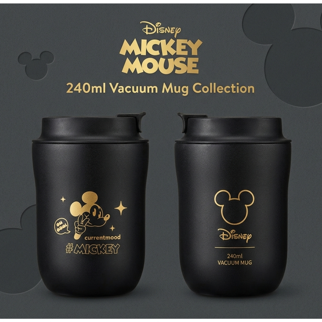 迪士尼米奇 - 真空冷熱不鏽鋼保溫杯 保溫壺