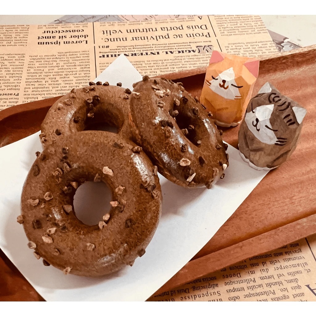 木天蓼甜甜圈造型玩具(貓薄荷味/蟲癭果味)