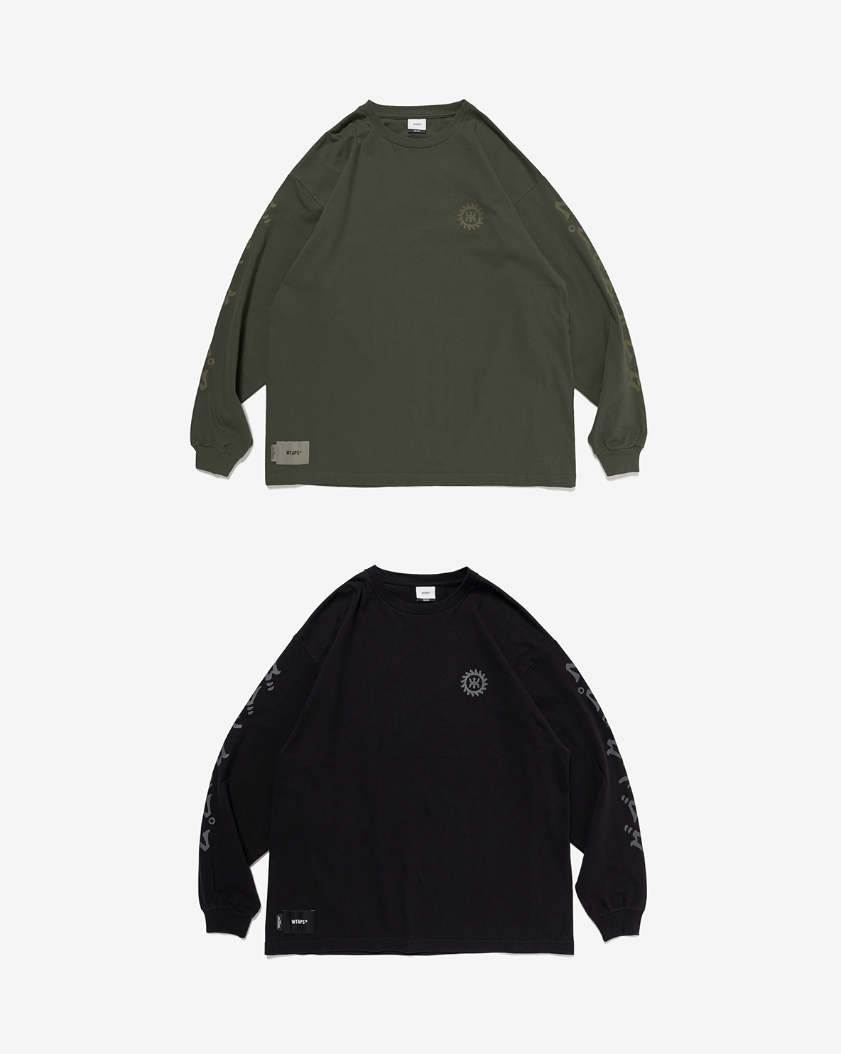 [現貨] WTAPS FW25 MON / LS / COTTON | BLACK / OLIVE
