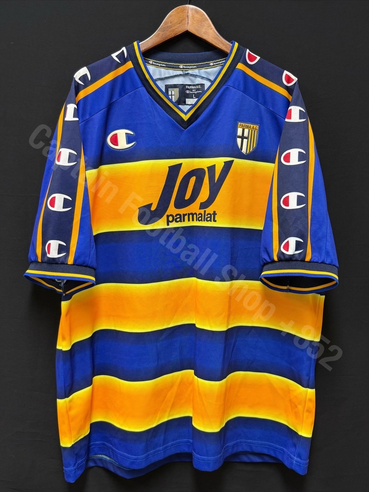 Parma 2001-2002 Champion Home Shirt #10 NAKATA