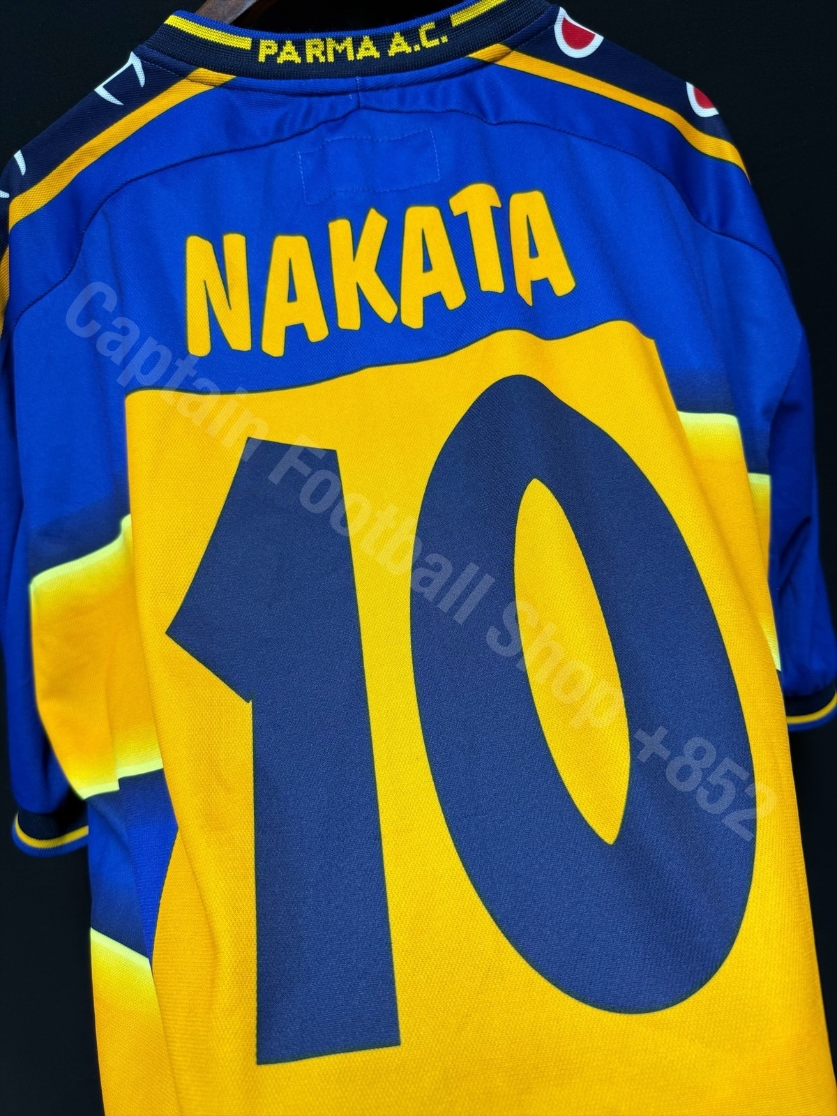 Parma 2001-2002 Champion Home Shirt #10 NAKATA