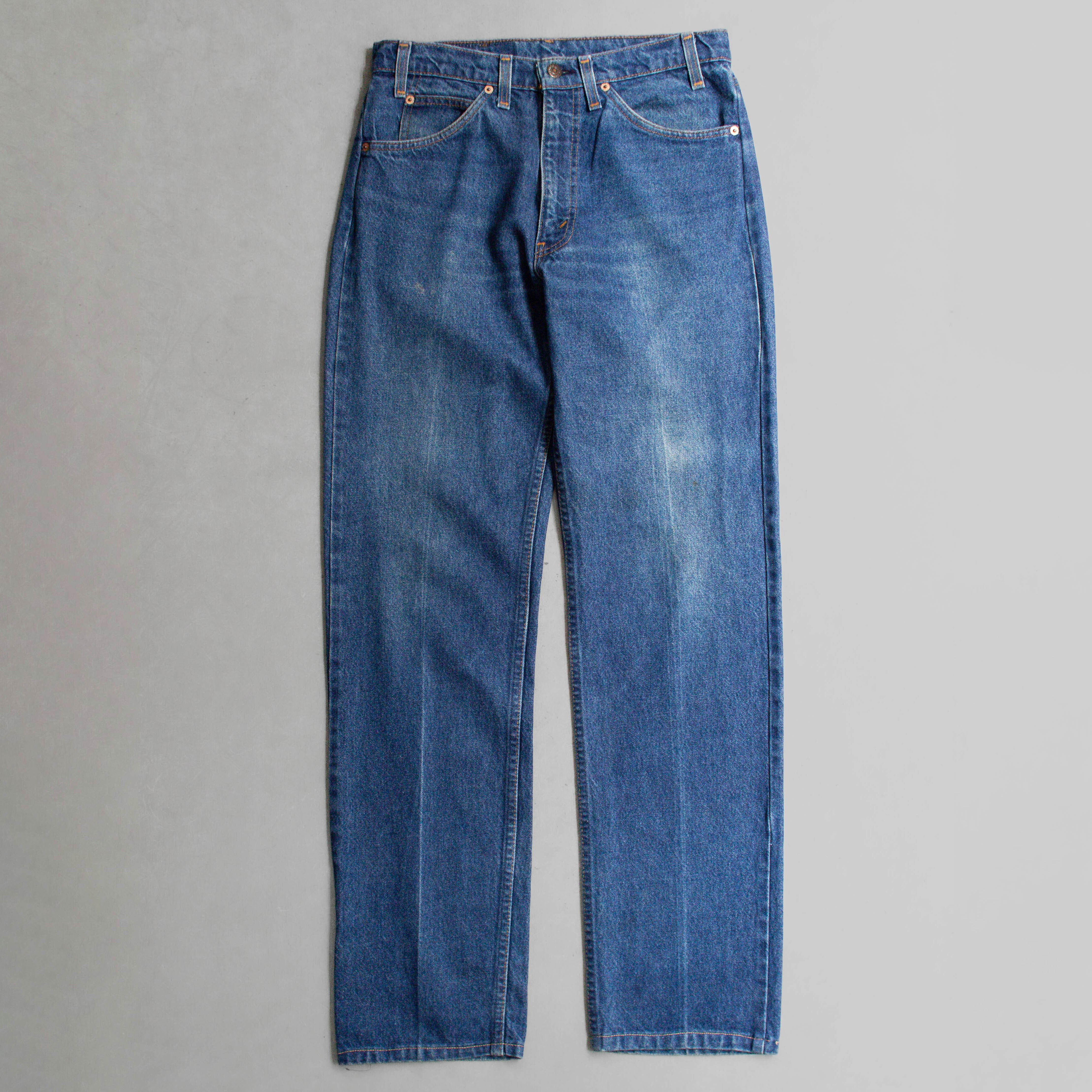 VINTAGE LEVIS 505 DENIM PANTS 美國製 拉鍊 直筒 牛仔 丹寧 長褲 B