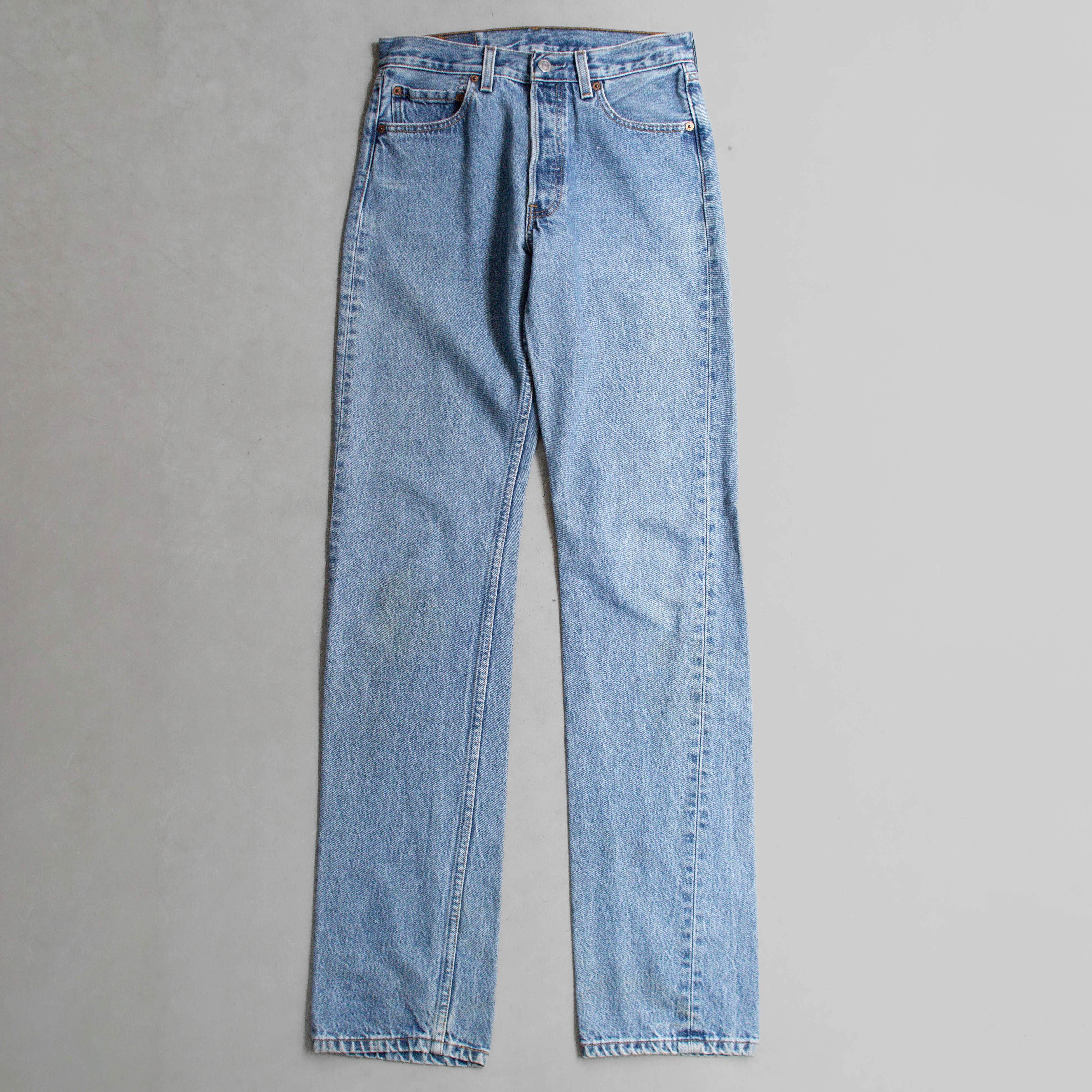 VINTAGE LEVIS 501 DENIM PANTS 美國 排扣 直筒 牛仔 丹寧 長褲 C