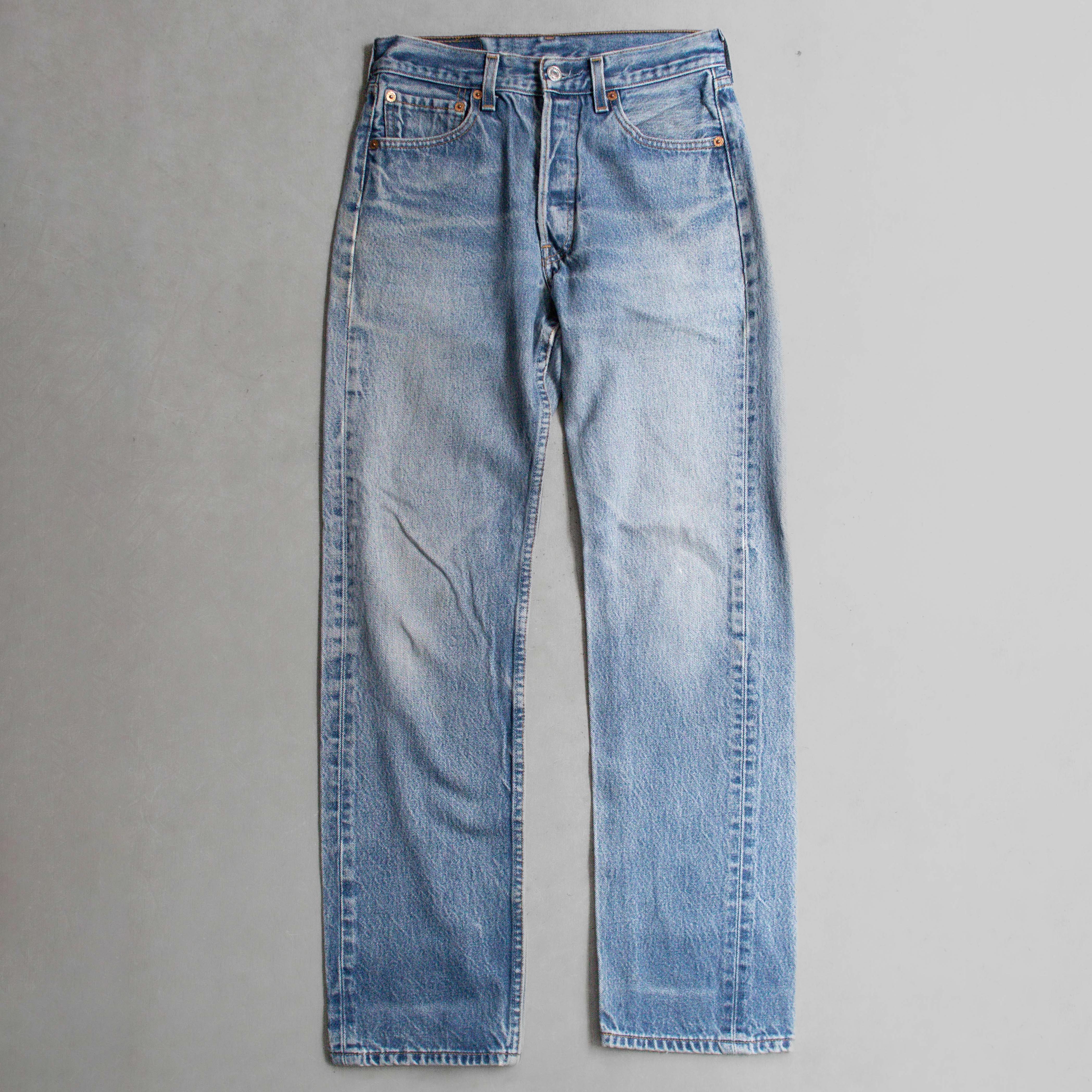 VINTAGE LEVIS 501 DENIM PANTS 美國 排扣 直筒 牛仔 丹寧 長褲 E