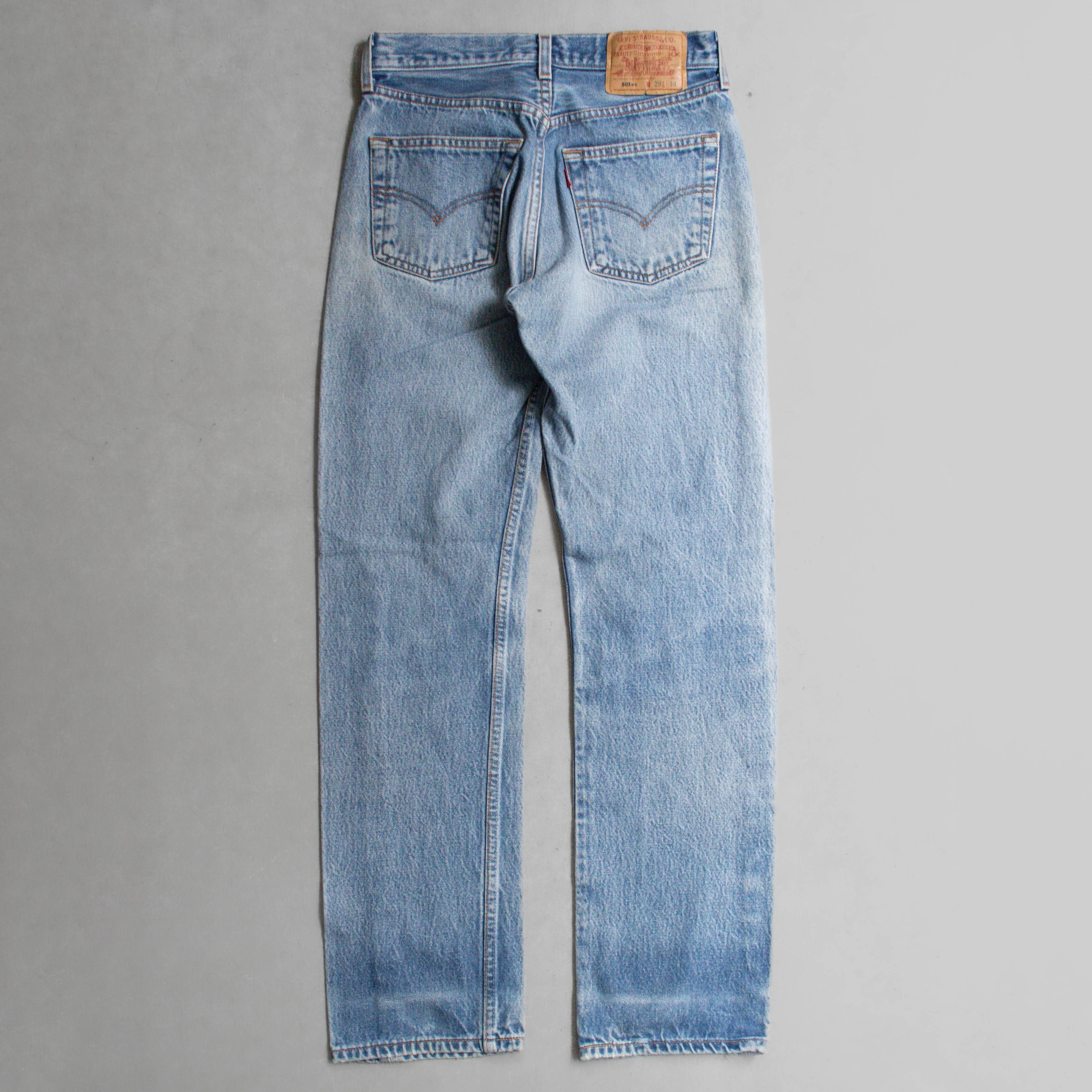 VINTAGE LEVIS 501 DENIM PANTS 美國 排扣 直筒 牛仔 丹寧 長褲 E