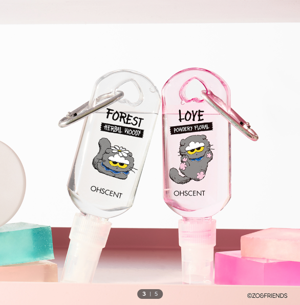 Ohscent x Zoa 香氛片&香水掛飾