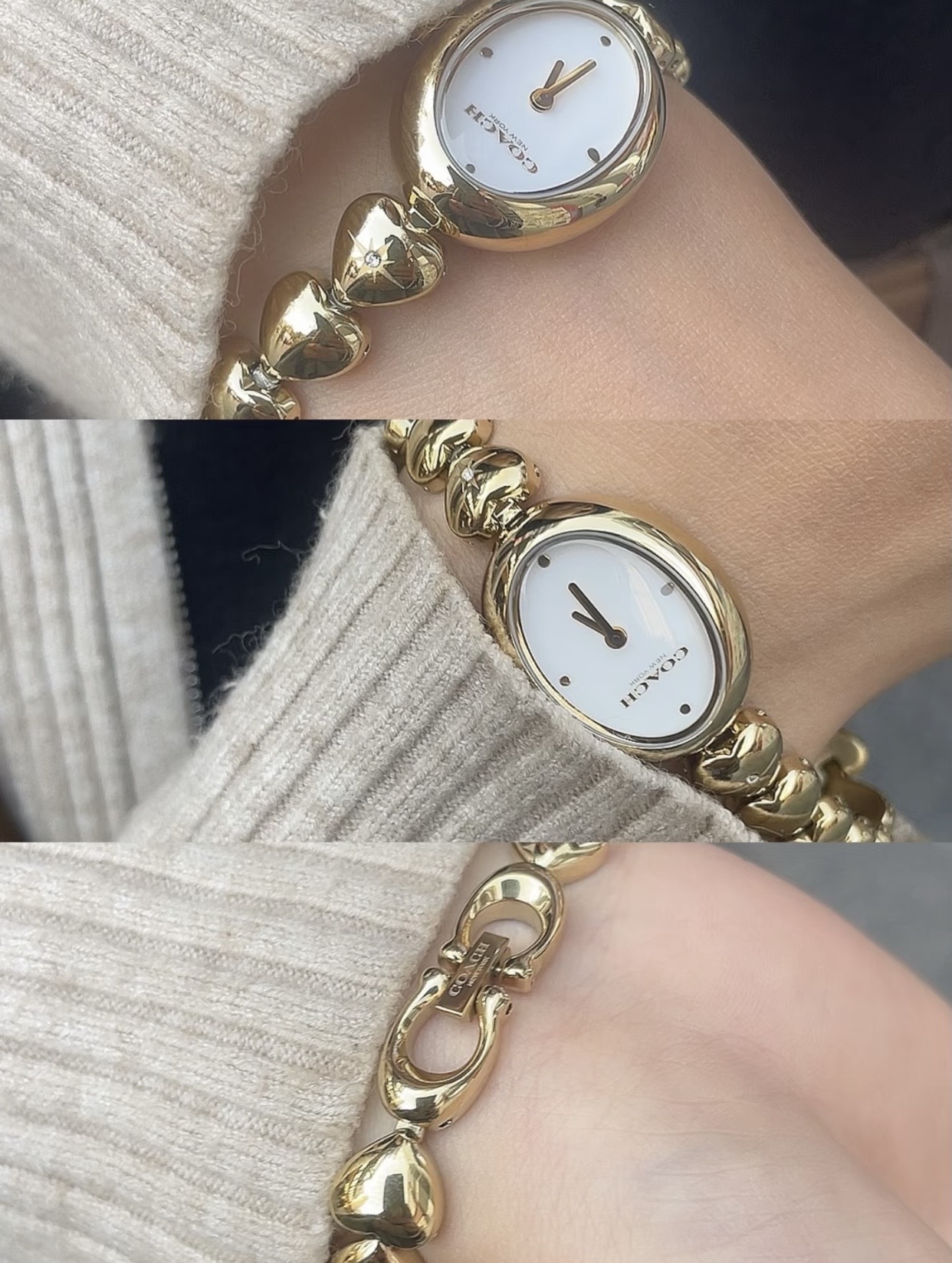【預訂】Coach  Sammy Watch 愛心手錶 (22 Mm)- WOMEN
