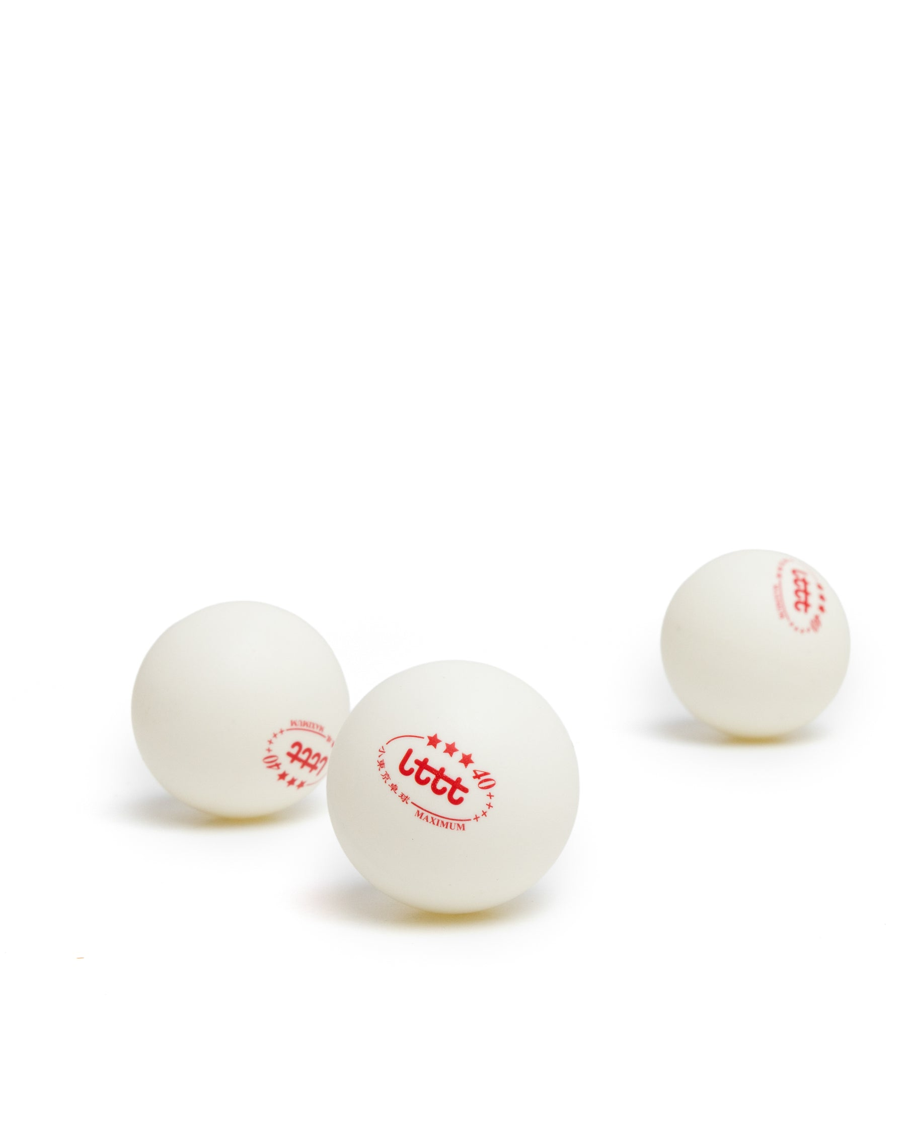 2025AW Little Tokyo Table Tennis LTTT OFFICIAL 3-STAR BALLS 乒乓球 三顆入