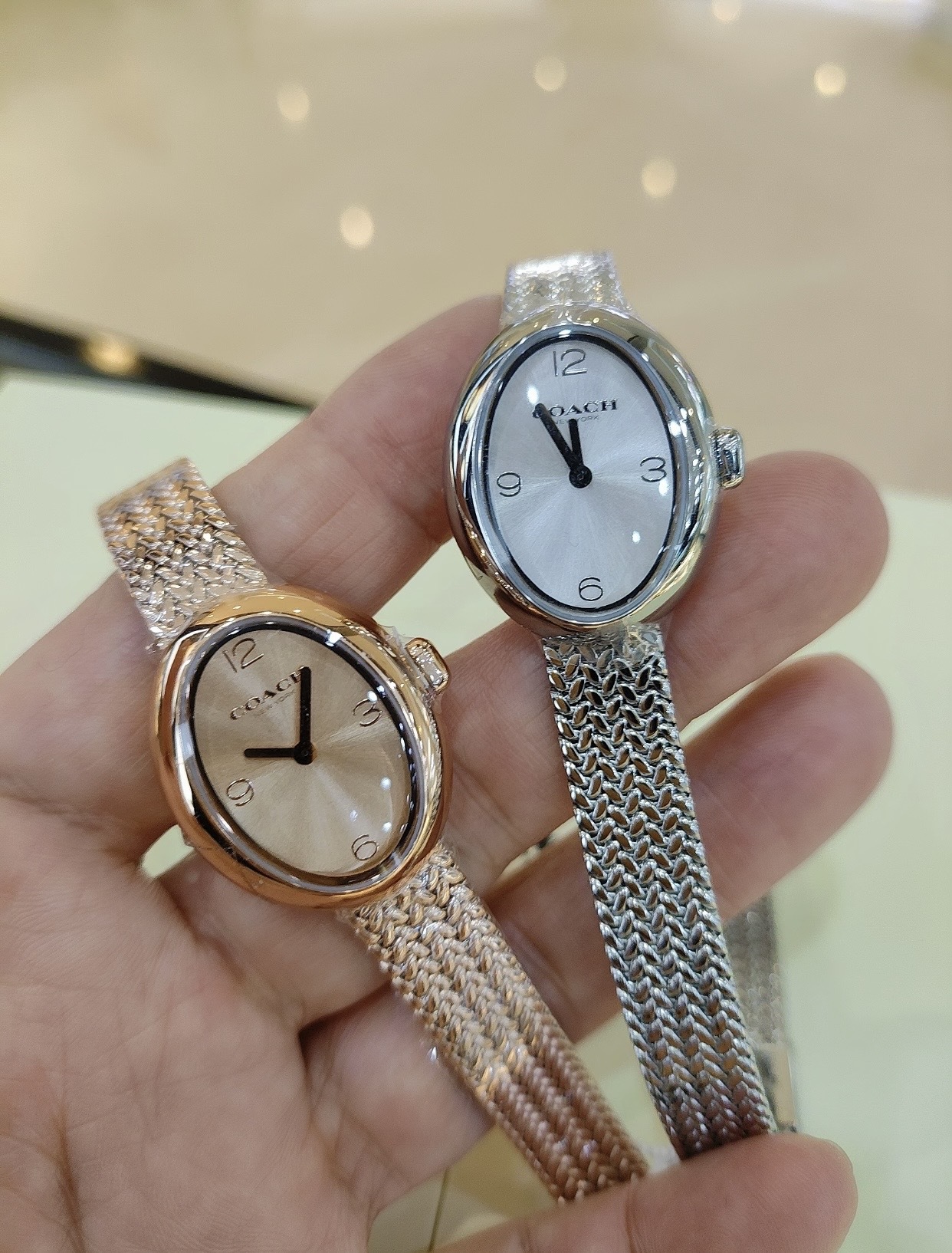【預訂】Coach Sammy Watch 麥穗錶帶(22 Mm)- WOMEN