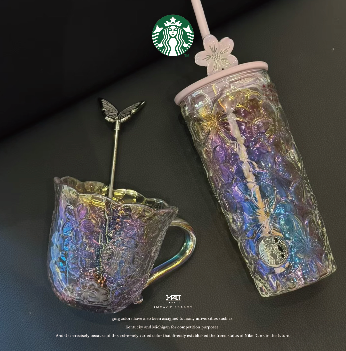 Starbucks 星巴克 暮櫻翩翩 2026春季系列 粉紫 琉璃 玻璃 彩色 透明 水壺 茶杯