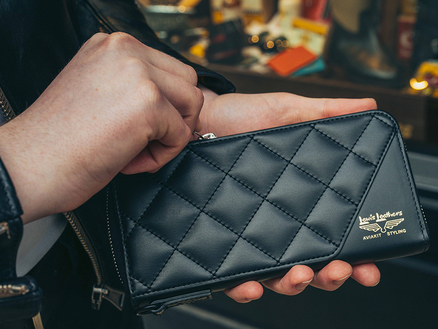 Lewis Leathers x PORTER WAIST BAG 吉田日本限定聯名皮夾長夾