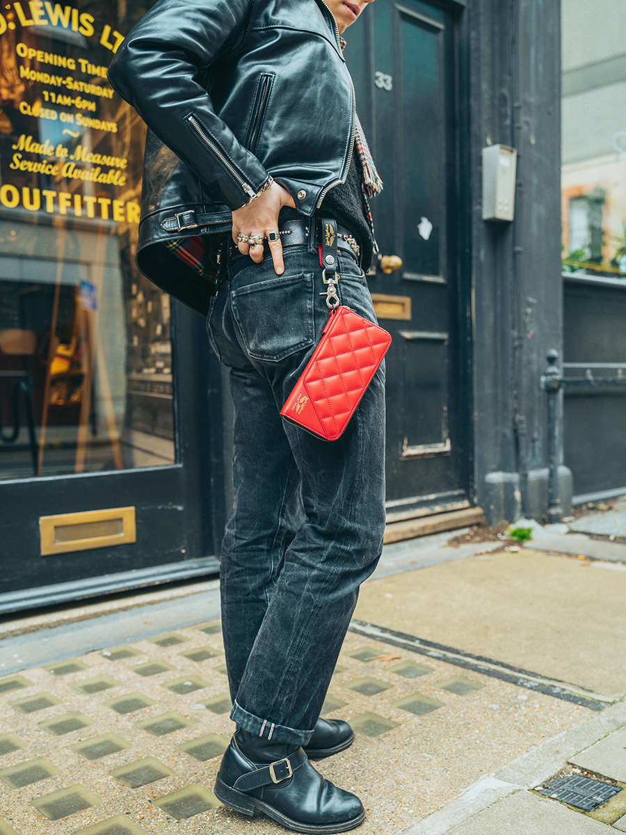 Lewis Leathers x PORTER WAIST BAG 吉田日本限定聯名皮夾長夾