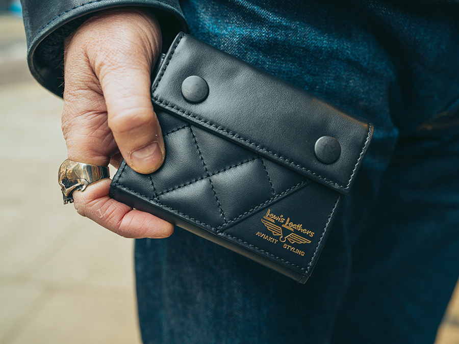 2026SS Lewis Leathers x PORTER MULTI POUCH 吉田 日本限定 聯名 日本製 馬皮 皮革 皮夾 短夾 現貨 386-13092