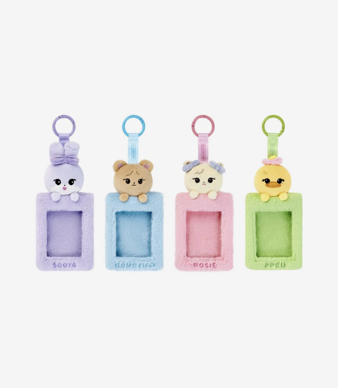 BLACKPINK角色玩偶卡夾