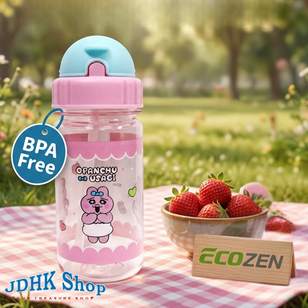 底褲兔 - 便攜式吸管水樽(250ml)