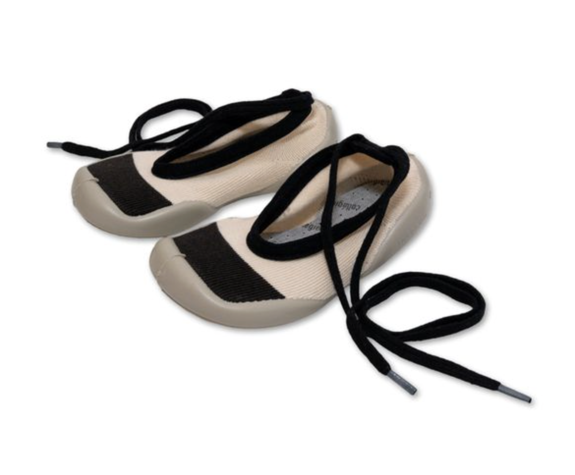 (預購) COLLEGIEN 繫帶平底芭蕾舞鞋 Lace-up Chic à lacets