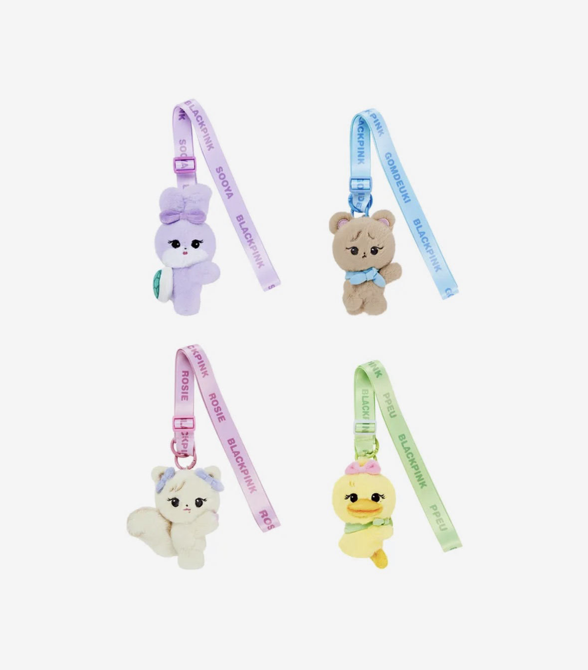 BLACKPINK CHARACTER LIGHTSTICK STRAP角色玩偶燈帶